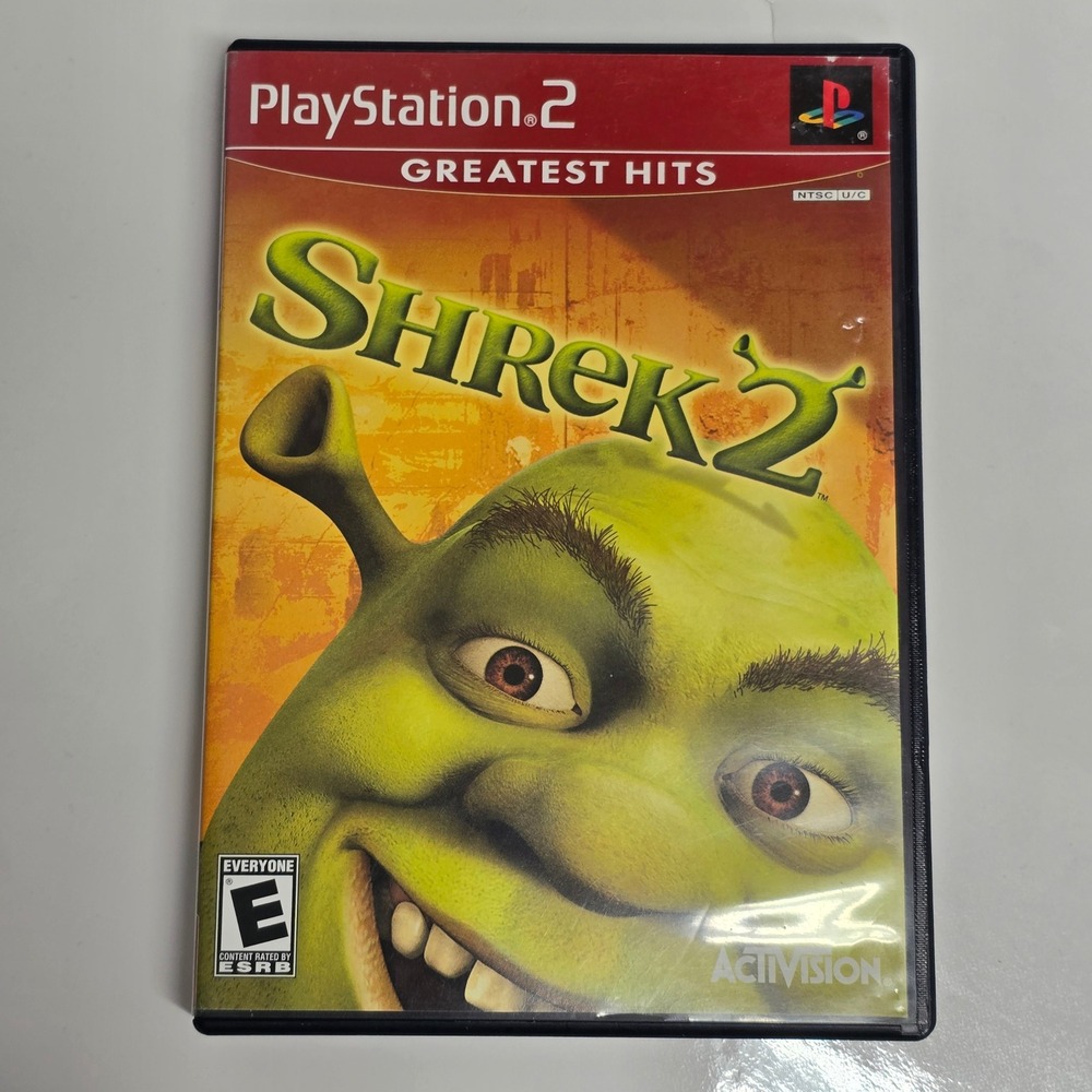 Shrek 2 PS2 2004 Action Adventure PlayStation 2 Retro Y2K